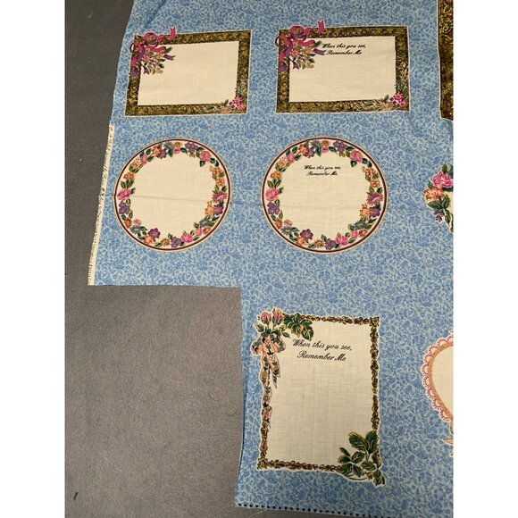 Elegant Quilt Labels Fabric Panel By Susan M. Kilbey E. E. Schenck Co Home Decor - Picture 15 of 16